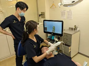 研修前半の診療風景